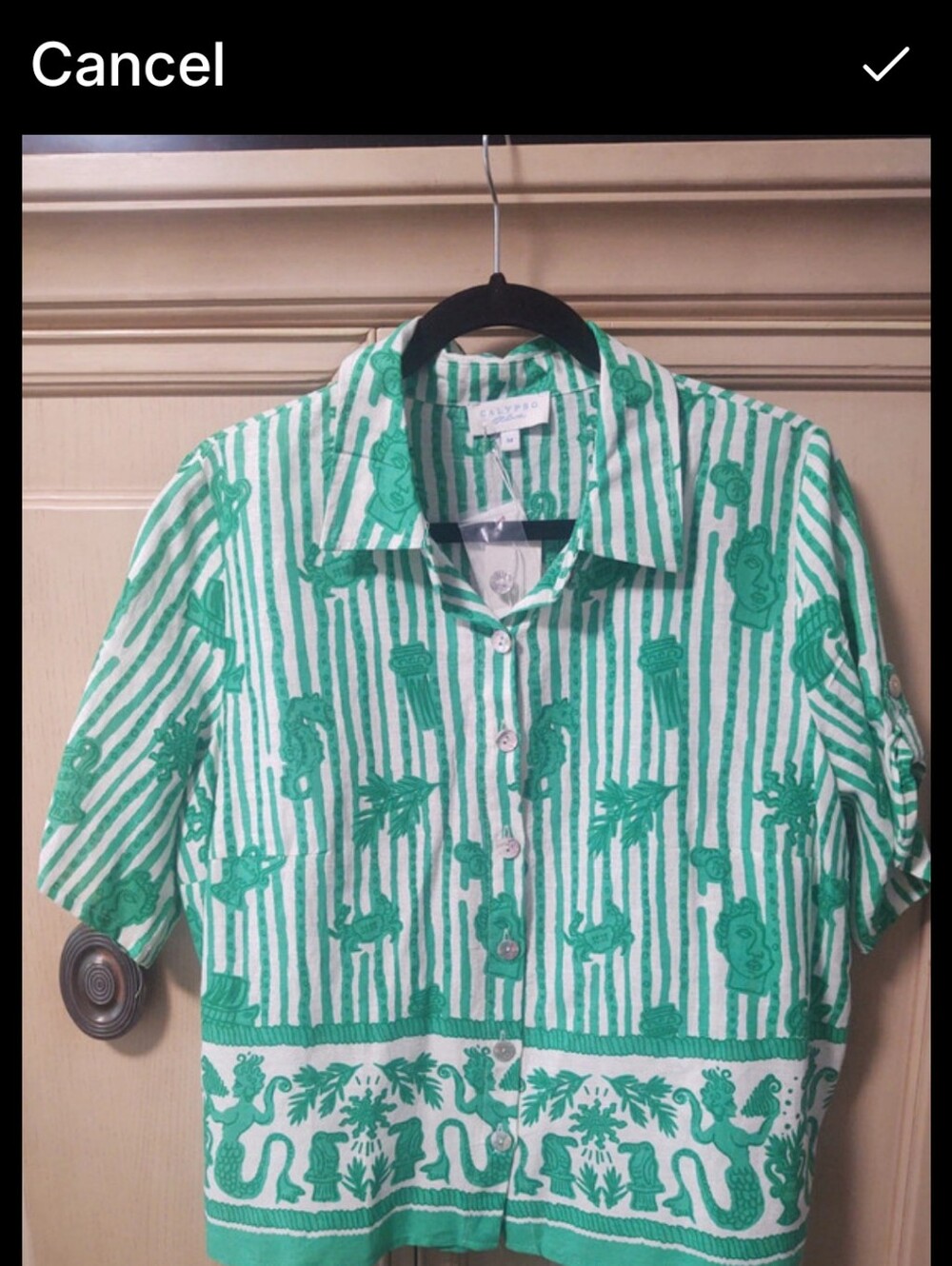 Calypso Women's New Linen Top